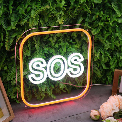Sos Custom Led Neon Sign - Shineneon