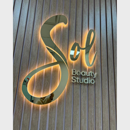 Sot Beauty Studio 3D Backlit Channel Letters Led Light Sign - Shineneon