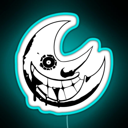 Soul Eater Moon Rgb Led Neon Sign Pop Wall Art - Shineneon
