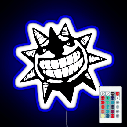 Soul Eater Sun Rgb Led Neon Sign Pop Wall Art