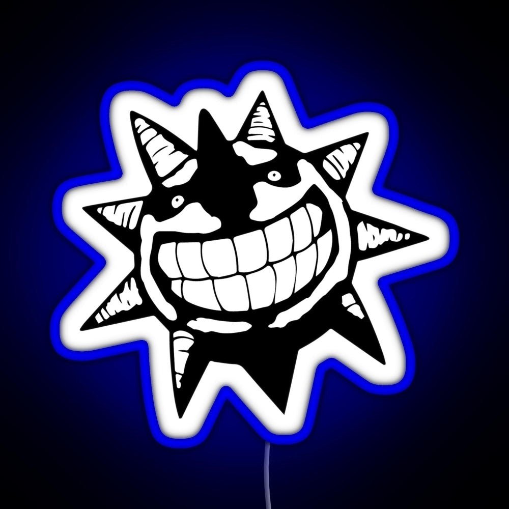 Soul Eater Sun Rgb Led Neon Sign Pop Wall Art - Shineneon