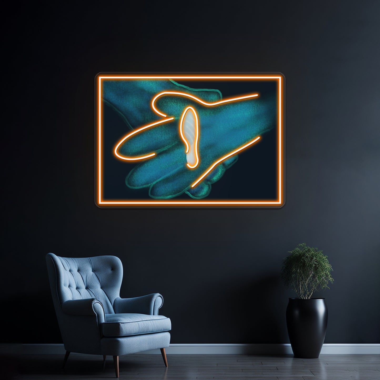 Soul Ready To Live Artwork Digital Art Wall Artwork Neon Signs