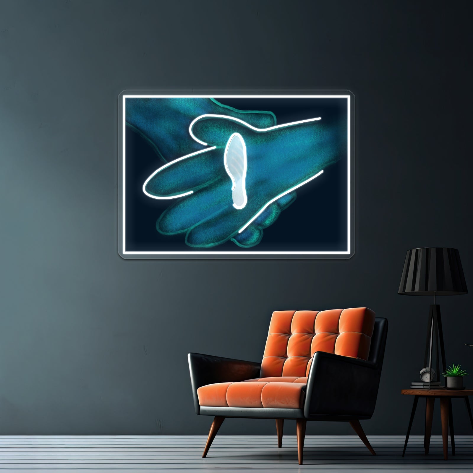 Soul Ready To Live Artwork Digital Art Wall Artwork Neon Signs | Shineneon