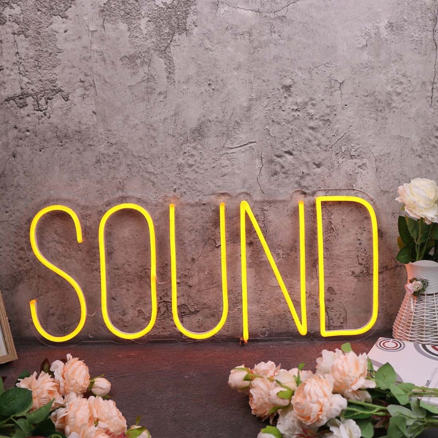 Sound Orange Led Neon Sign - Shineneon
