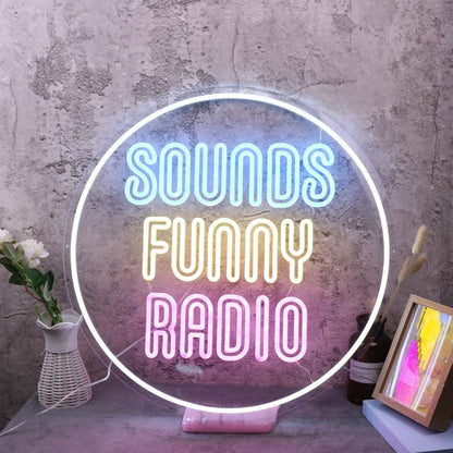 Sounds Funny Radio Custom Led Neon Sign - Shineneon