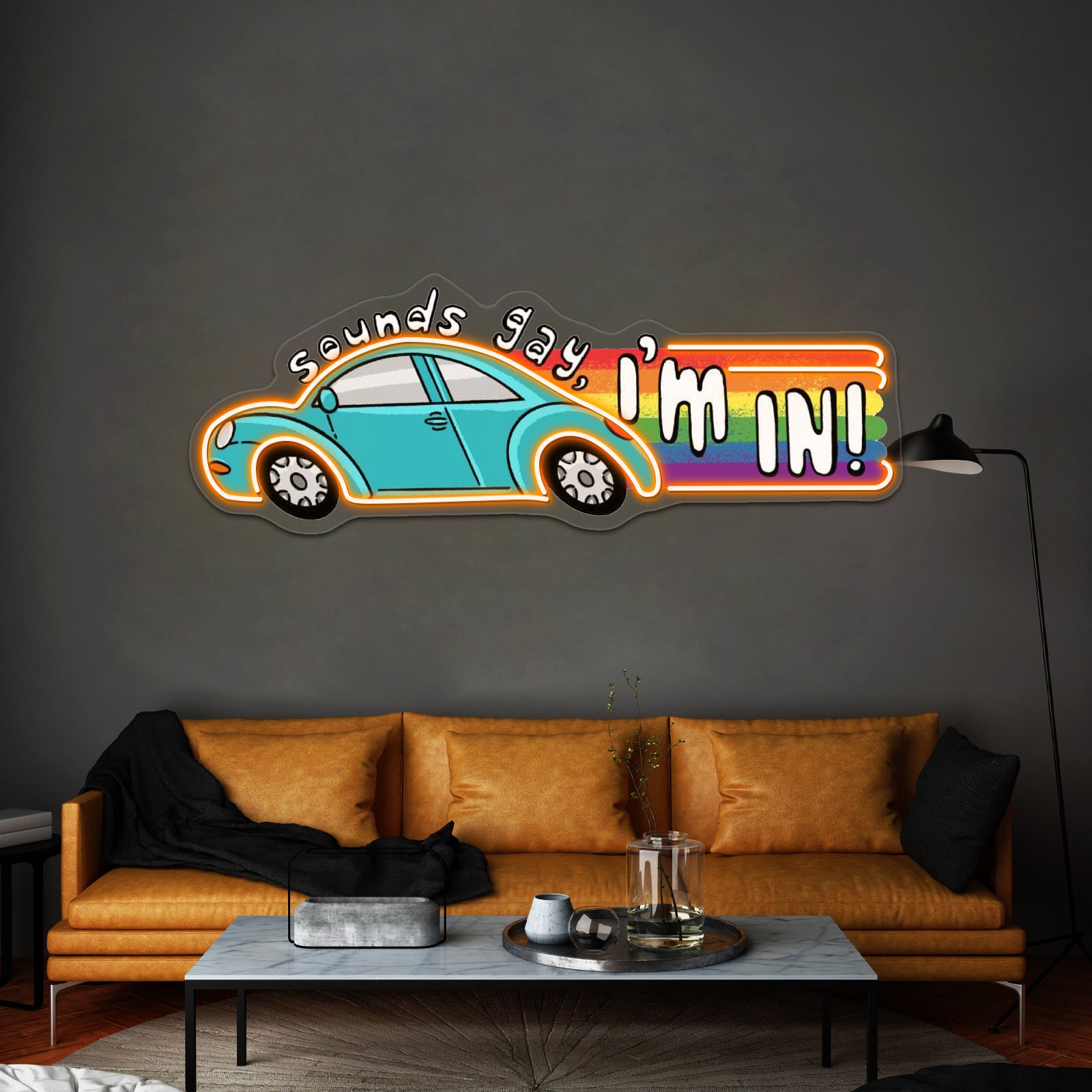 Sounds Gay Im In Artwork Neon Sign For Sale | Shineneon