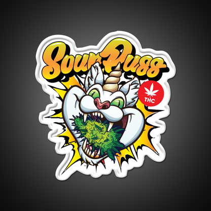 Sour Puss Packs Hemp Inspired Green Leaf Led Neon Sign Rgb Color - LED neon sign view 11