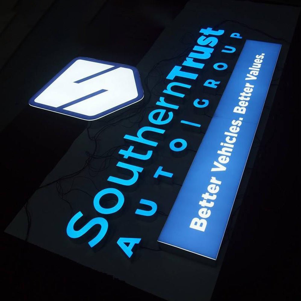 Southern Trust Autoigrour 3D Frontlit Letters Metal Led Sign - Shineneon