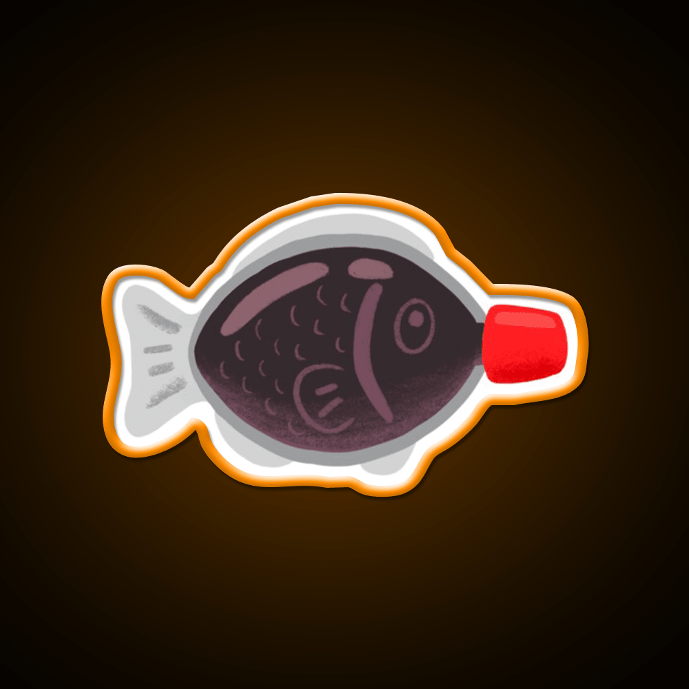 Soy Fish Snack Food Led Neon Sign Rgb Color - Shineneon
