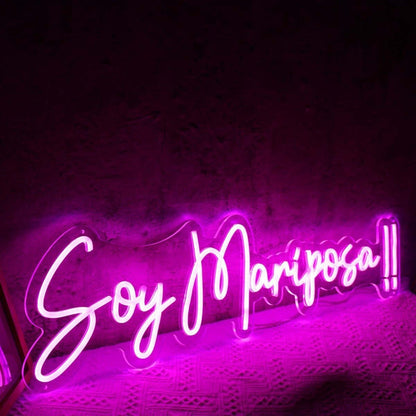 Soy Mariposa Led Neon Sign - Shineneon