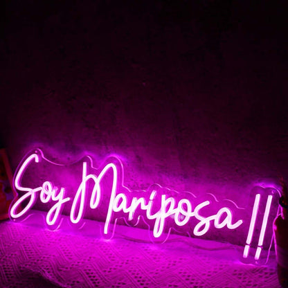 Soy Mariposa Led Neon Sign - Shineneon