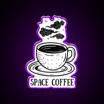 Space Coffee Cafe Led Neon Sign Espresso Bar Art Rgb Color
