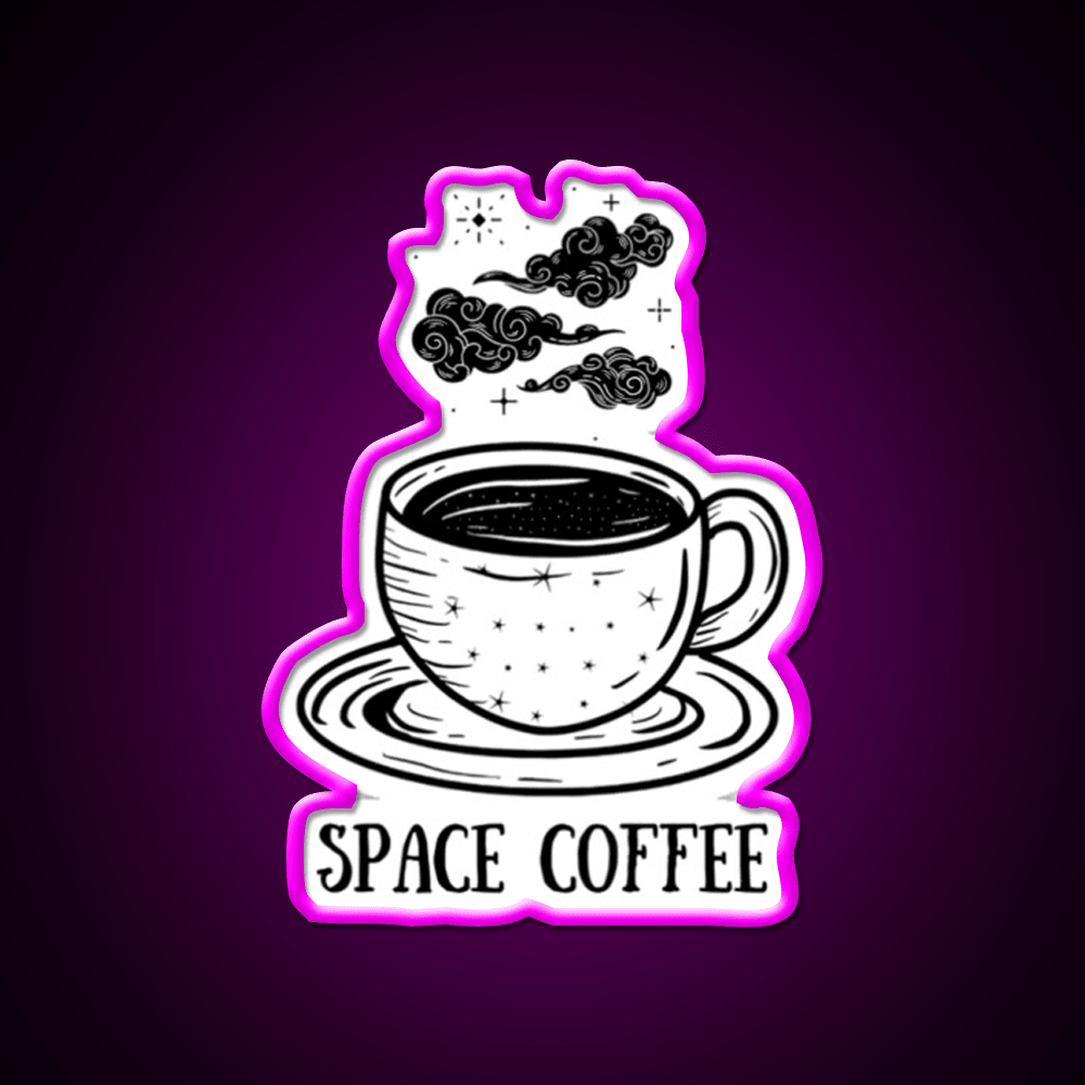 Space Coffee Cafe Led Neon Sign Espresso Bar Art Rgb Color - Shineneon