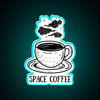 Space Coffee Cafe Led Neon Sign Espresso Bar Art Rgb Color - Shineneon