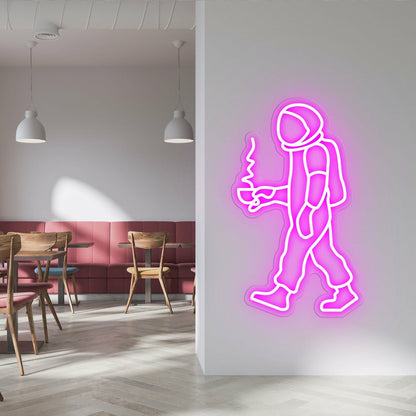 Space Coffee Take Your Coffee Break To Outer Space With Neon | Shineneon