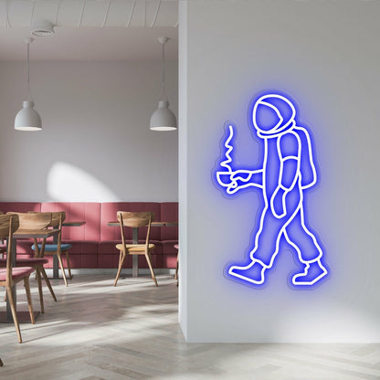 Space Coffee Take Your Coffee Break To Outer Space With Neon | Shineneon