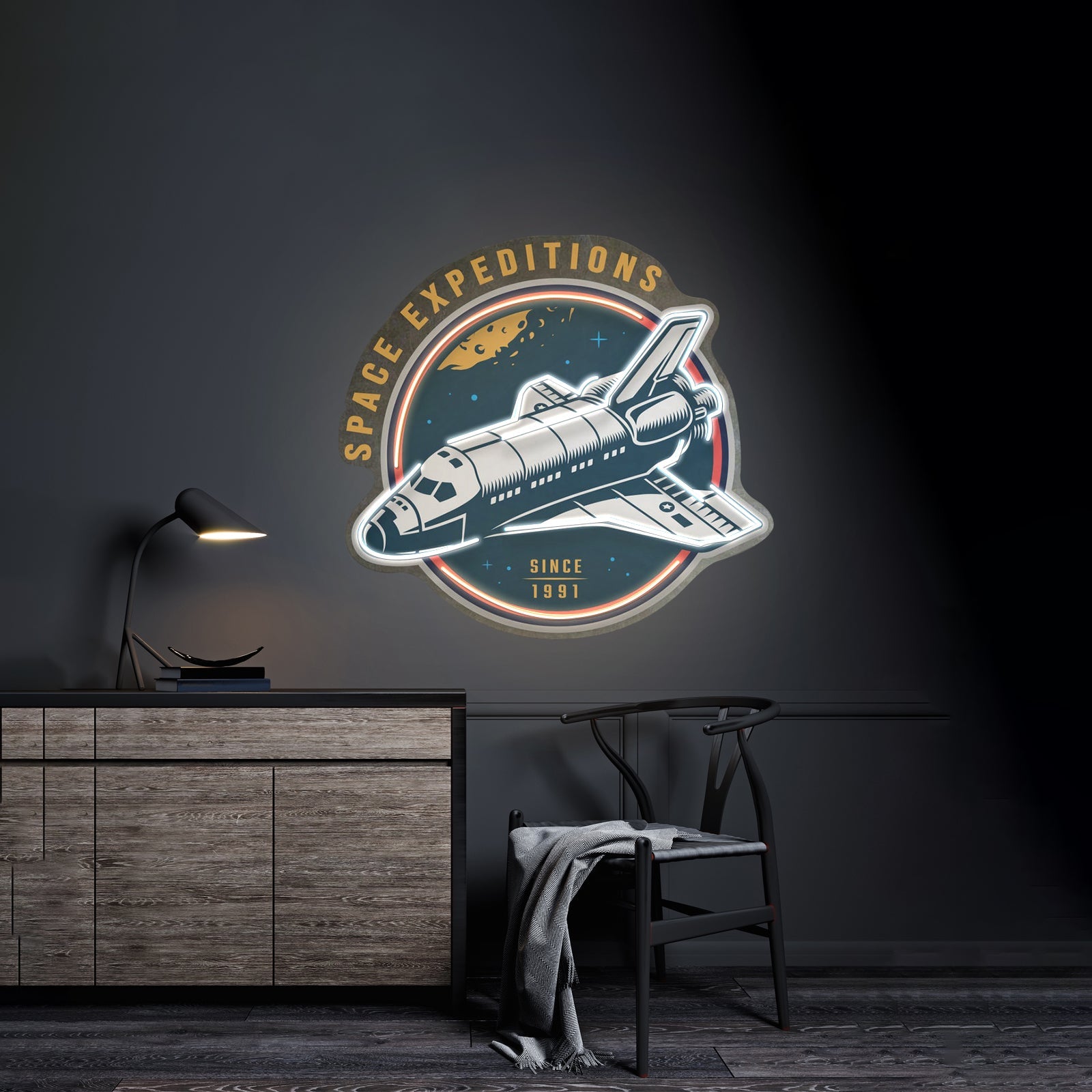 Space Expeditions Led Neon Sign Light Custom Led Signs - Shineneon