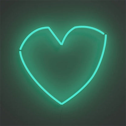Space Geometric Heart Led Neon Sign | Shineneon
