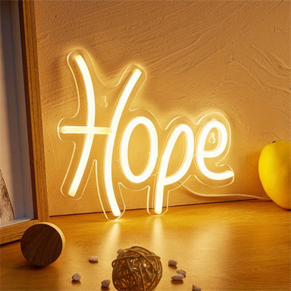 Space Letter Shape Yellow Led Neon Sign | Shineneon
