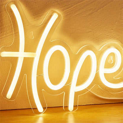 Space Letter Shape Yellow Led Neon Sign | Shineneon