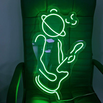 Space Musician Led Neon Sign | Shineneon