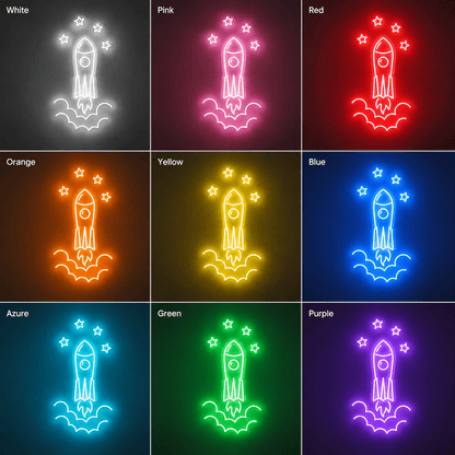 Space Shuttle Room Decor LED Neon Sign - Shineneon