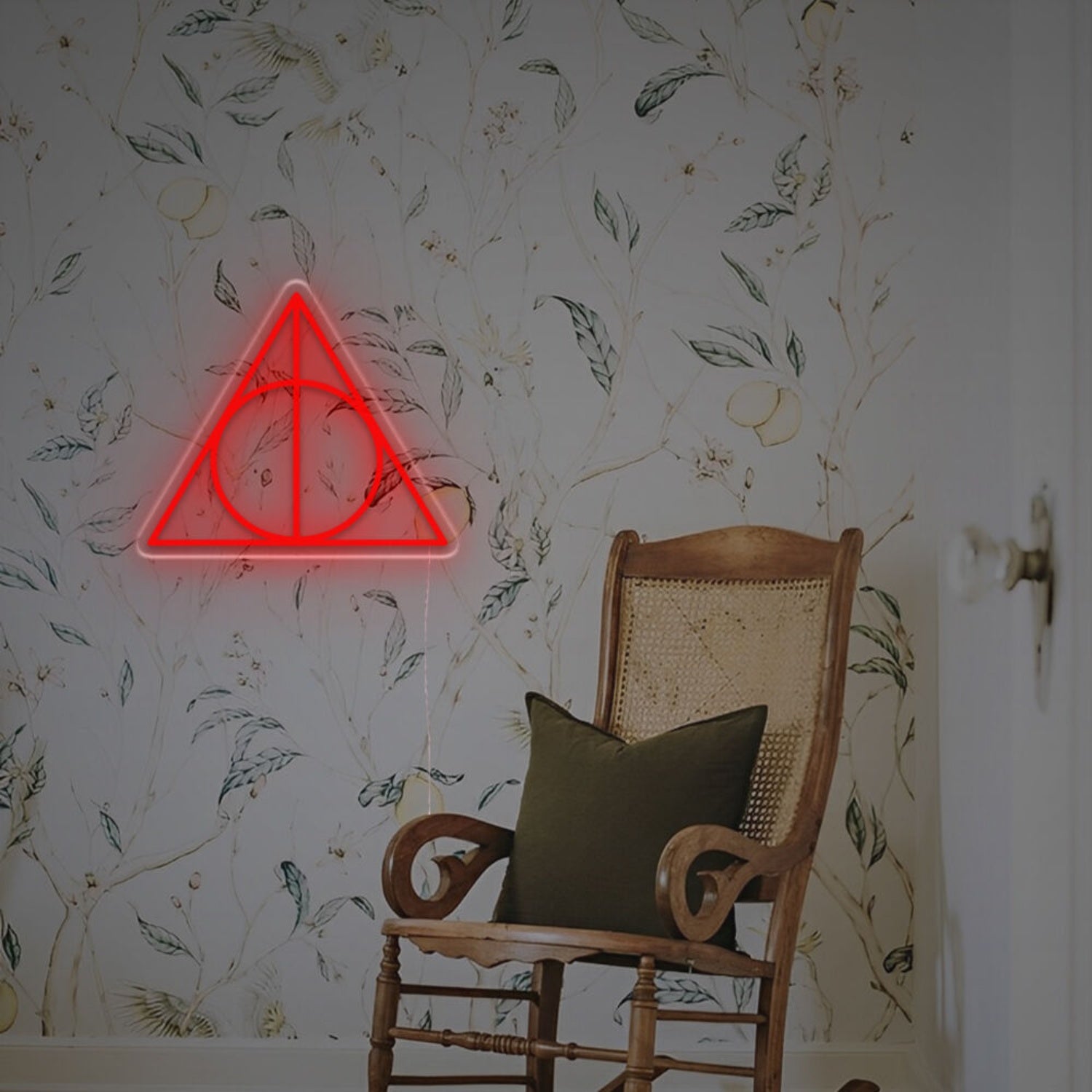 Space Triangle With Circle Led Neon Sign | Shineneon