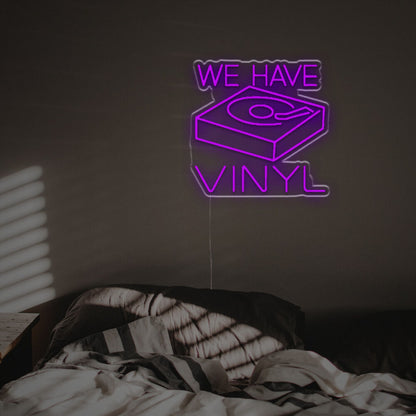 Space We Have Vinyl Led Neon Sign For Home Office And Store Ambiance | Shineneon