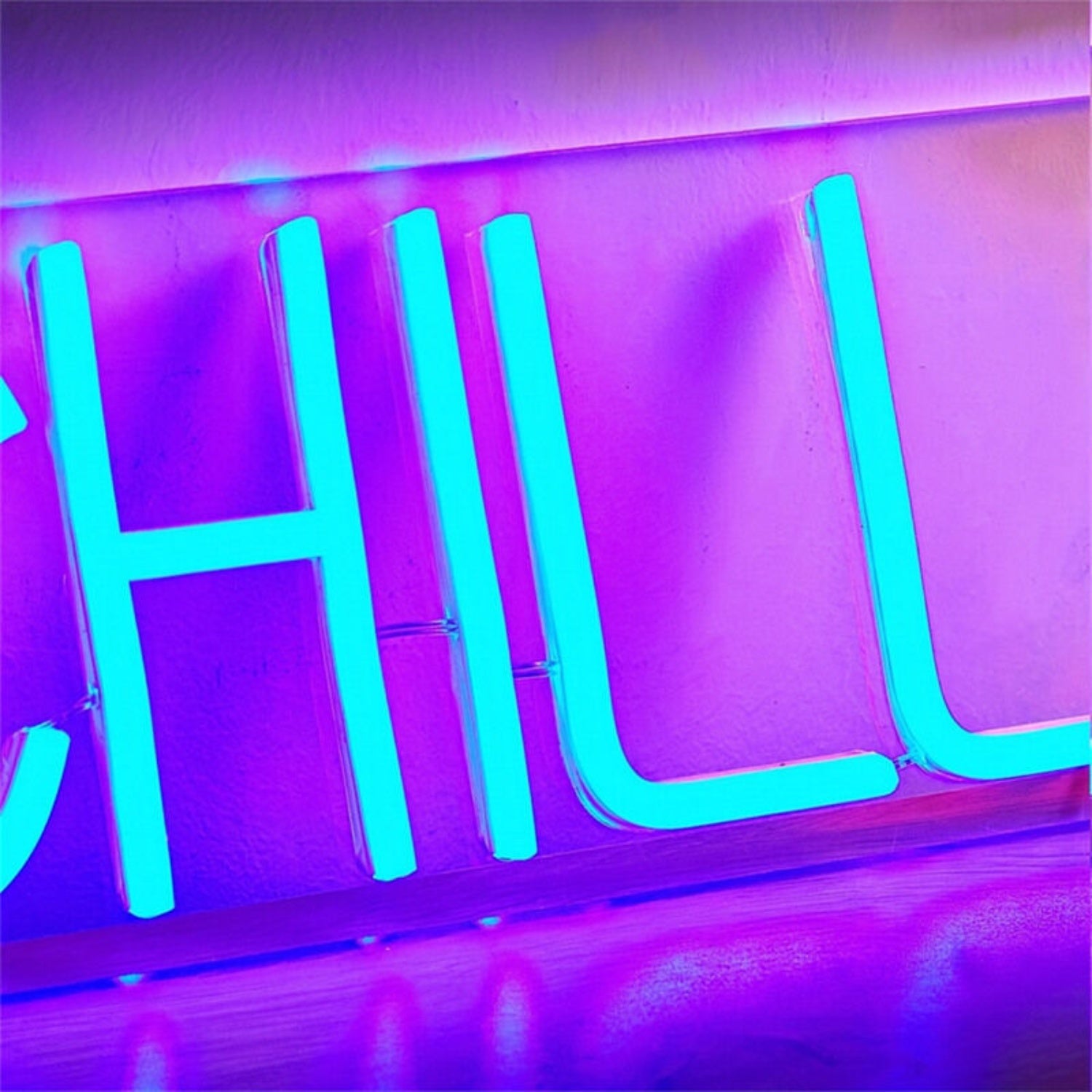 Space With Chill Wall Decor Led Neon Sign Ideal For Home | Shineneon