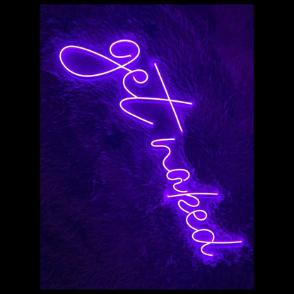 Spaces Get Naked Led Neon Sign Quirk Bars Decor | Shineneon