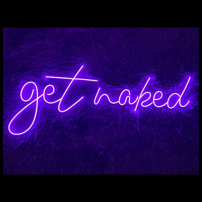 Spaces Get Naked Led Neon Sign Quirk Bars Decor | Shineneon