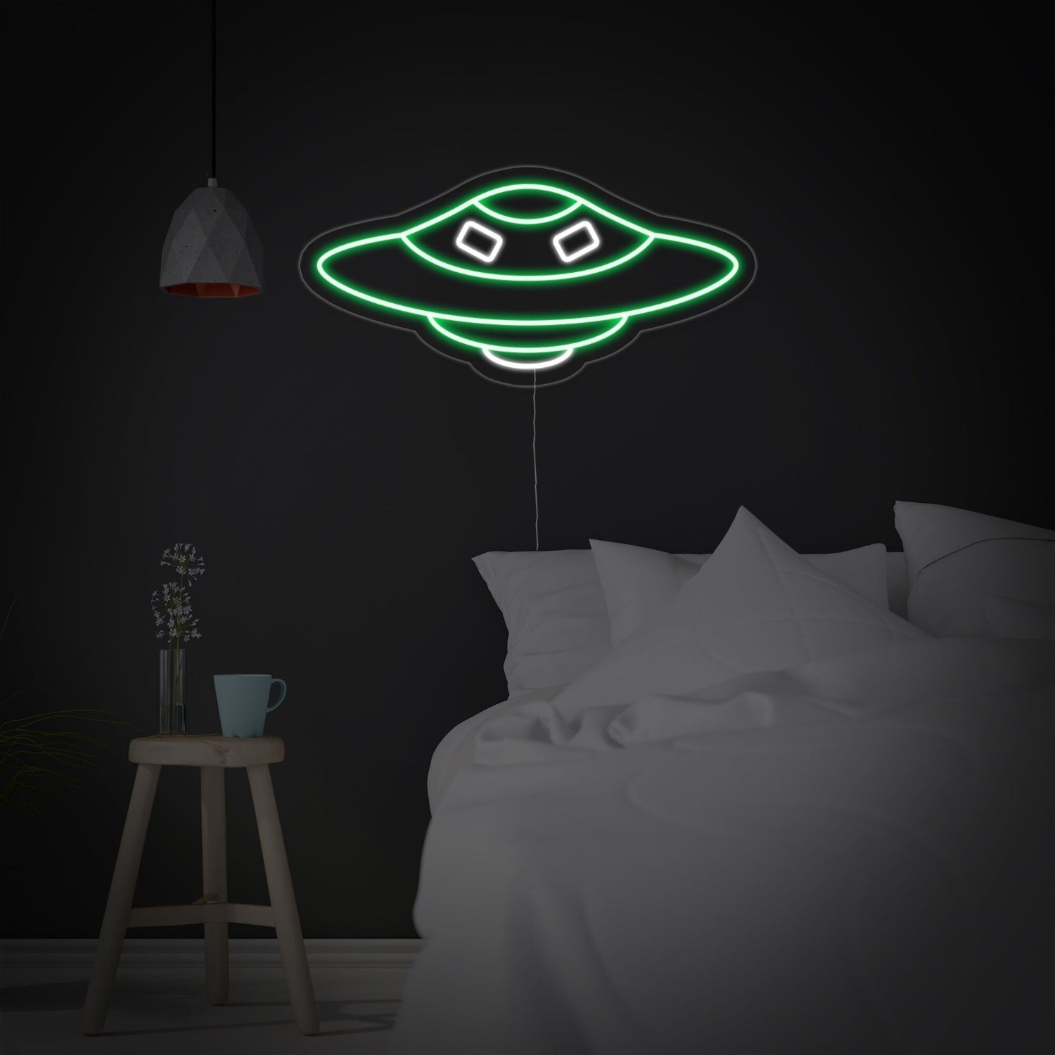 Spaceship Ufo Led Neon Sign - Shineneon