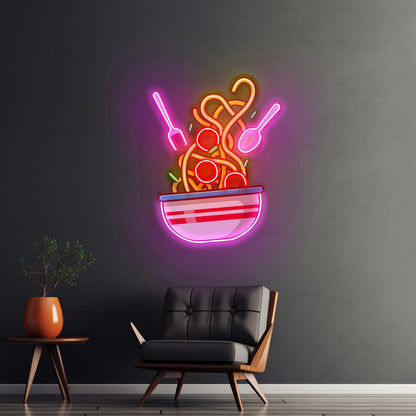Spaghetti Led Neon Sign Light Custom Led Signs - Shineneon
