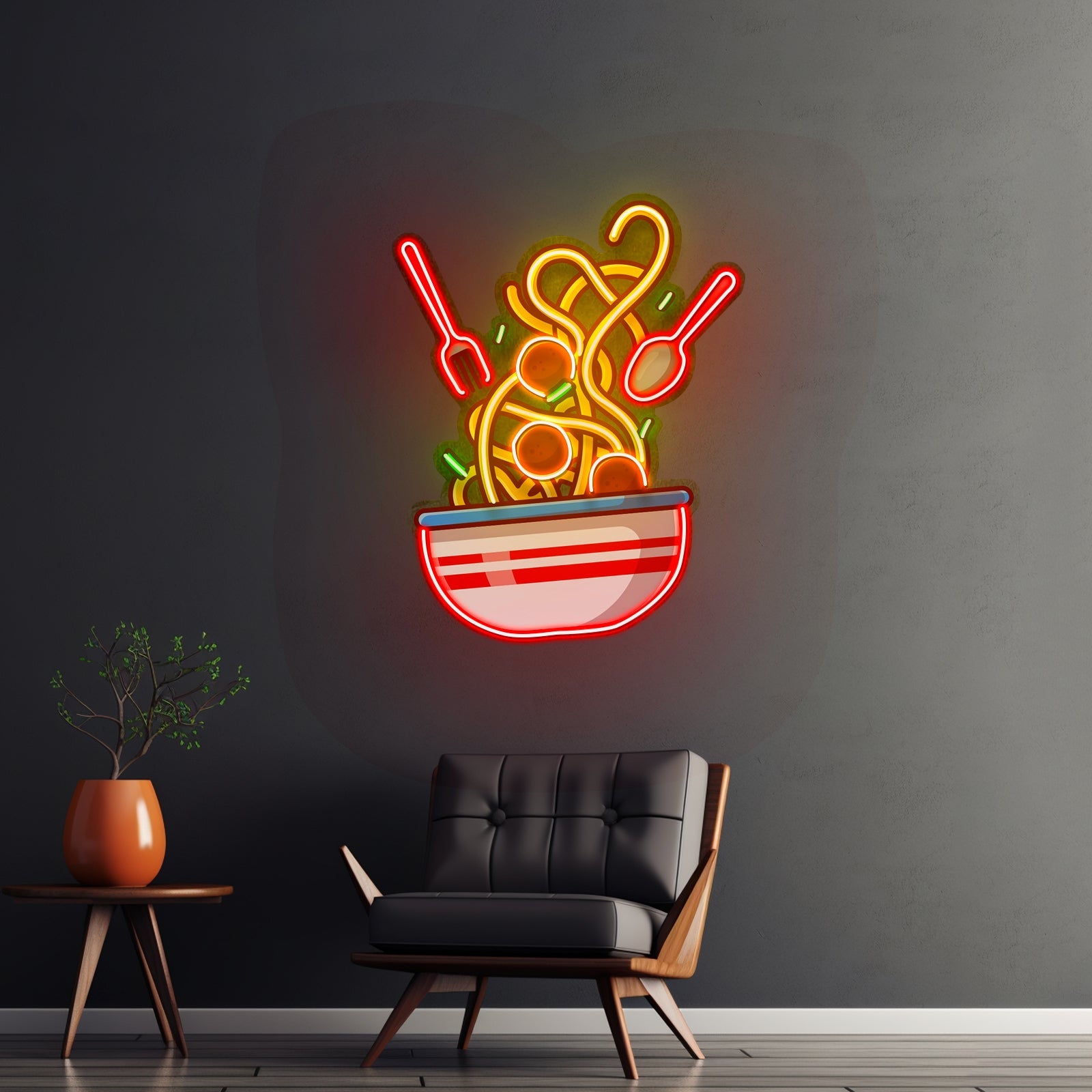 Spaghetti Led Neon Sign Light Custom Led Signs - Shineneon