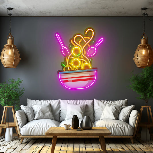 Spaghetti Led Neon Sign Light Custom Led Signs