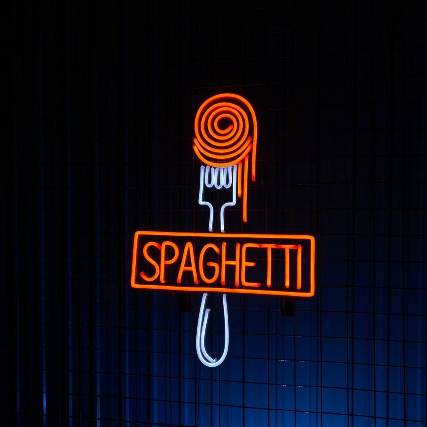 Spaghetti Logo Restaurant Led Neon Sign | Shineneon