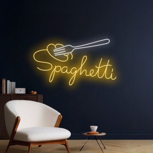 Spaghetti Neon Sign