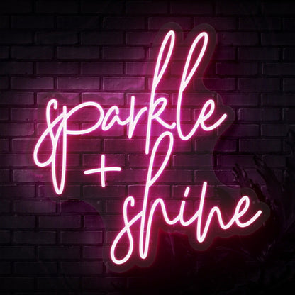 Sparkle And Shine Led Neon Sign For Positive And Fun Spaces | Shineneon