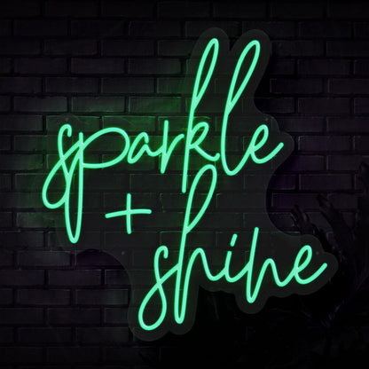 Sparkle And Shine Led Neon Sign For Positive And Fun Spaces | Shineneon