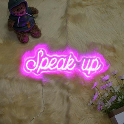 Speak Up Led Neon Sign | Shineneon