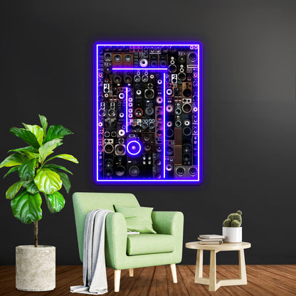 Speakers Wall Artwork Neon Signs