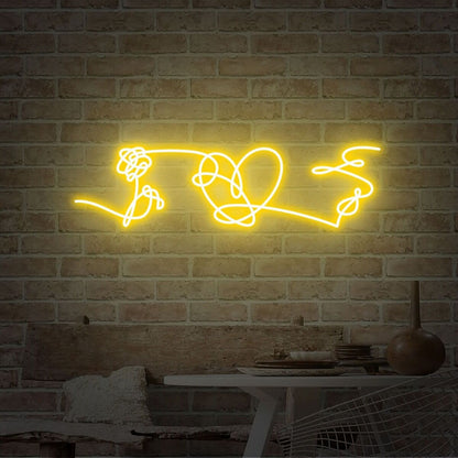 Special Moments Bts Love Yourself Led Neon Sign Wall Decor | Shineneon