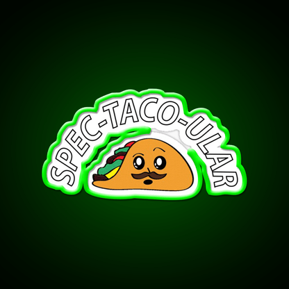 Spectacular Funny Taco Led Neon Sign Mexican Food Sign Rgb Color - Shineneon