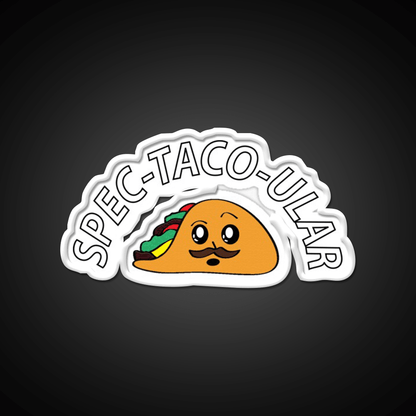 Spectacular Funny Taco Led Neon Sign Mexican Food Sign Rgb Color - Shineneon