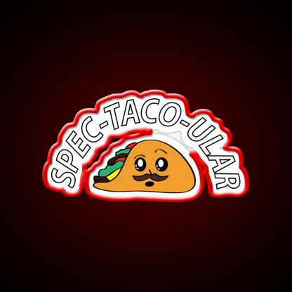 Spectacular Funny Taco Led Neon Sign Mexican Food Sign Rgb Color - Shineneon