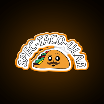 Spectacular Funny Taco Led Neon Sign Mexican Food Sign Rgb Color - Shineneon