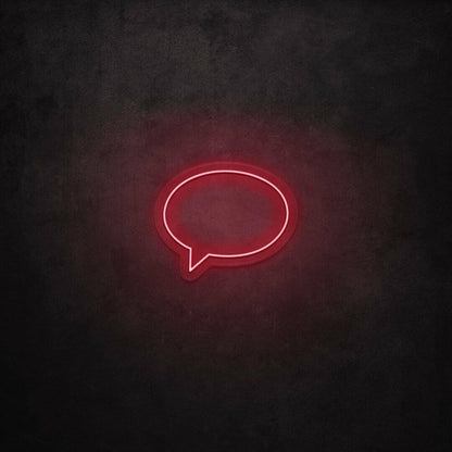 Speech Bubble Led Neon Sign - Shineneon