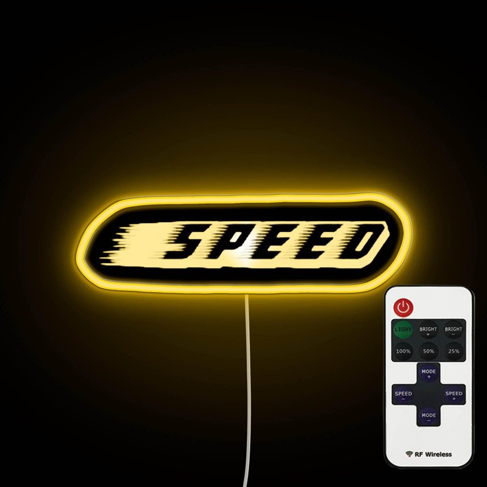 Speed B Neon Sign - Shineneon