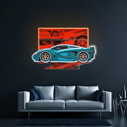 Speed Racing Led Neon Sign Light Custom Led Signs - Shineneon