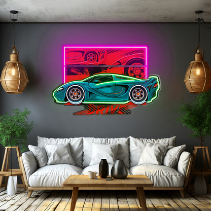 Speed Racing Led Neon Sign Light Custom Led Signs - Shineneon